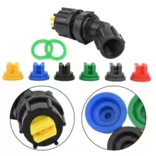 Electric Sprayer Heads And Nozzles Agriculture Greenhouse Sprayer Spray Head With 6 Pcs 0.1-0.6mm Nozzle Tips Garden Irrigation